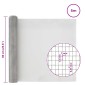 vidaXL Πλέγμα Οθόνης 60 x 500 cm 18 mesh Ανοξείδωτο Ατσάλι 304 Ασημί