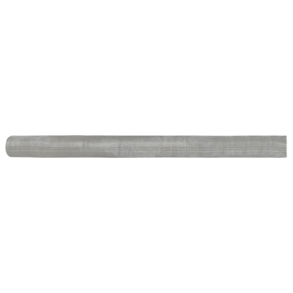 vidaXL Πλέγμα Οθόνης 80 x 2000 cm 18 mesh Ανοξείδωτο Ατσάλι 304 Ασημί