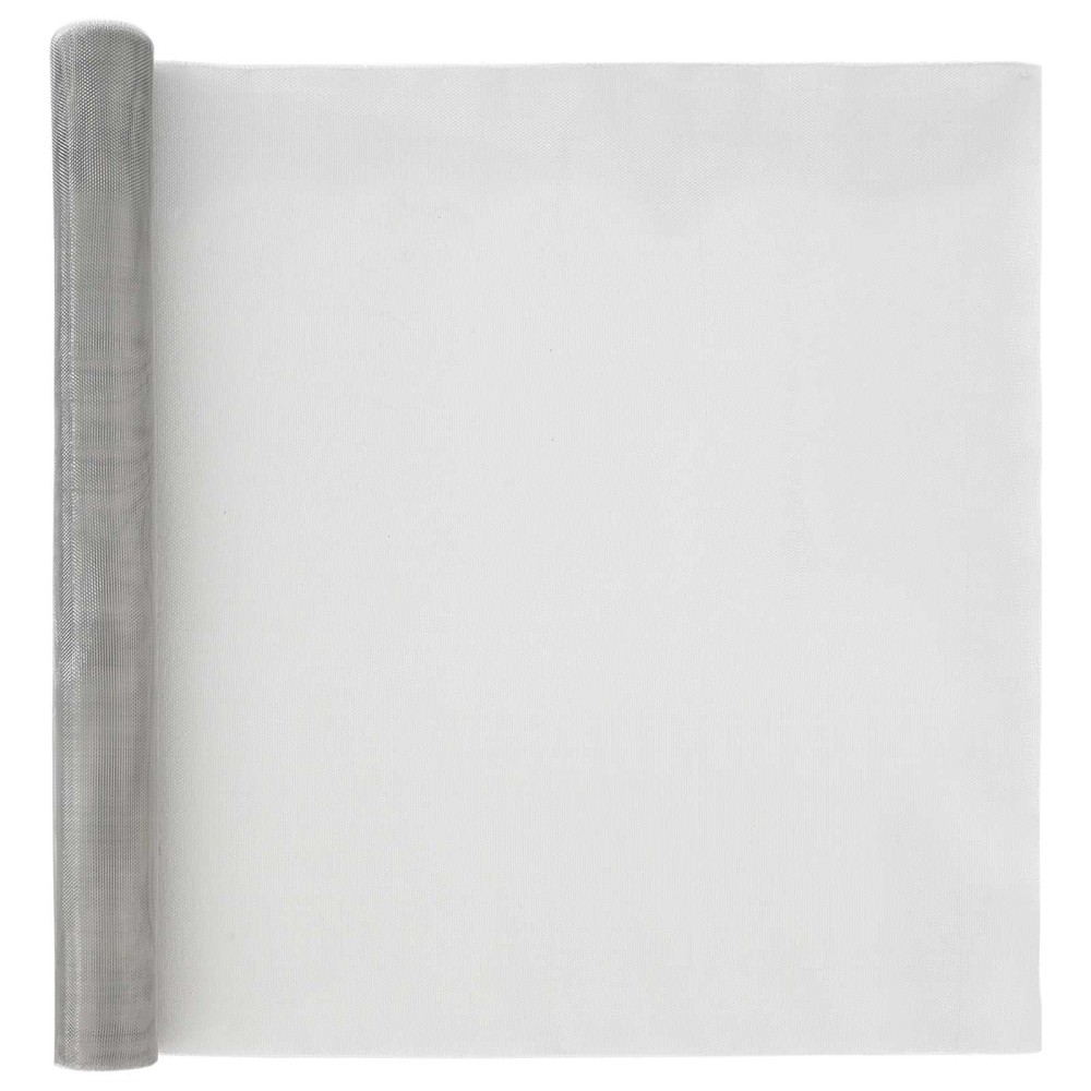 vidaXL Πλέγμα Οθόνης 80 x 2000 cm 18 mesh Ανοξείδωτο Ατσάλι 304 Ασημί