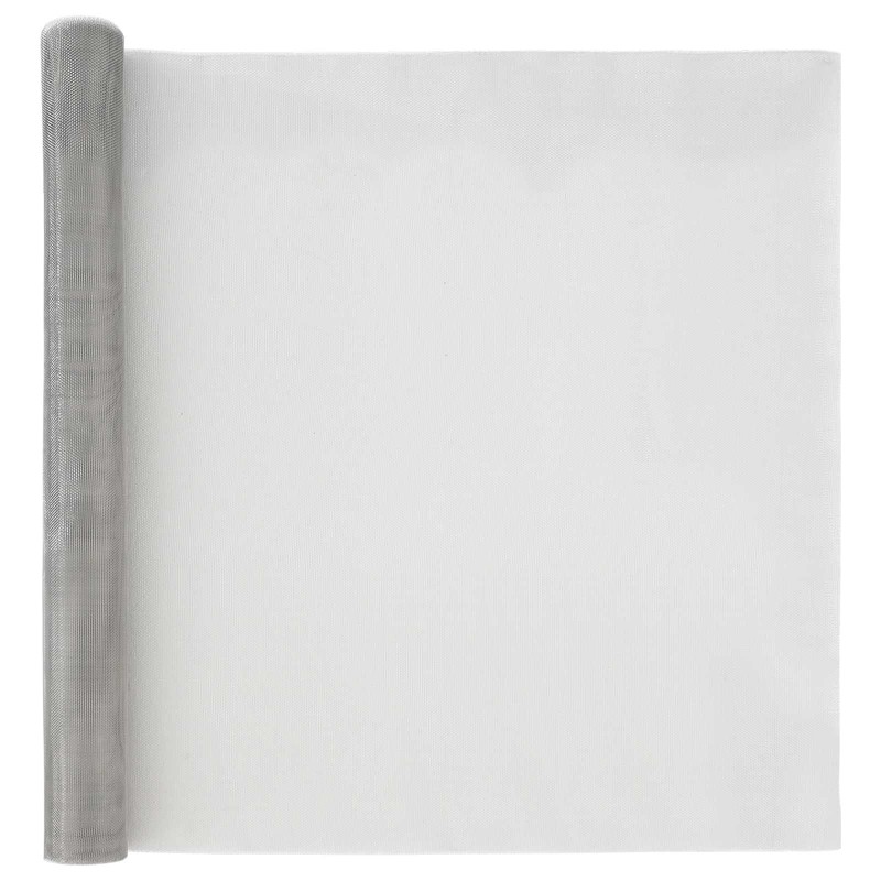 vidaXL Πλέγμα Οθόνης 80 x 2000 cm 18 mesh Ανοξείδωτο Ατσάλι 304 Ασημί