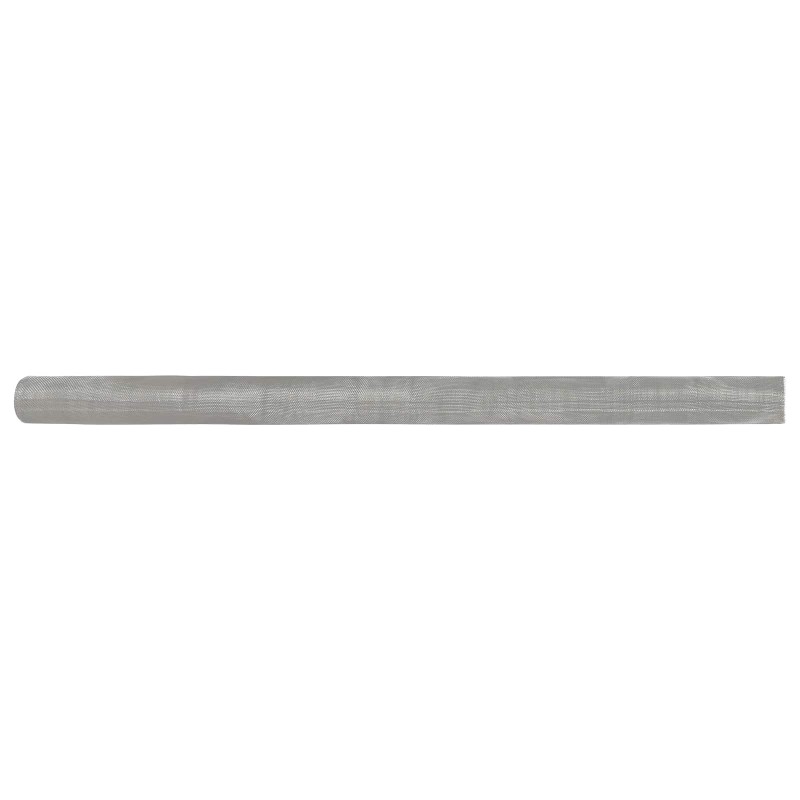 vidaXL Πλέγμα Οθόνης 100 x 500 cm 18 mesh Ανοξείδωτο Ατσάλι 304 Ασημί