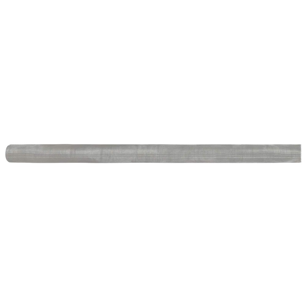 vidaXL Πλέγμα Οθόνης 100 x 1000 cm 18 mesh Ανοξείδωτο Ατσάλι 304 Ασημί