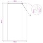 vidaXL Ρόλερ (στόρι) Καφέ 110 x 160 cm Μπαμπού