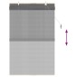 vidaXL Ρόλερ (στόρι) Γκρι 100 x 160 cm Μπαμπού