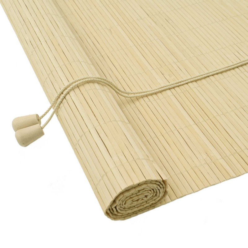 vidaXL Ρόλερ (στόρι) Φυσικό 160 x 160 cm Μπαμπού