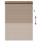 vidaXL Ρόλερ (στόρι) Καφέ 160 x 220 cm Μπαμπού