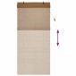vidaXL Ρόλερ (στόρι) Καφέ 80 x 220 cm Μπαμπού