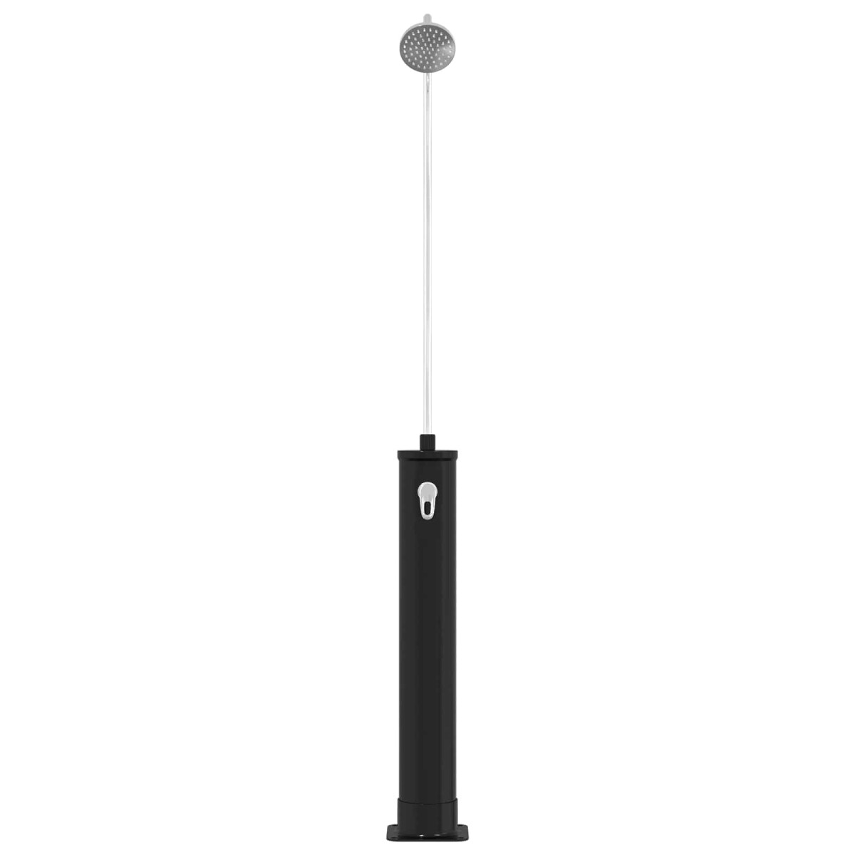 vidaXL Ηλιακό ντους με κεφαλή ντους 20 l PVC, ABS, Κράμα ψευδαργύρου