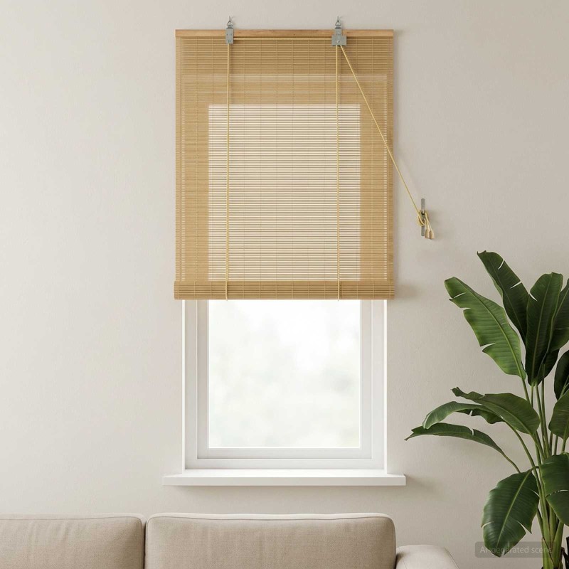 vidaXL Ρόλερ (στόρι) Φυσικό 60 x 160 εκ. Μπαμπού