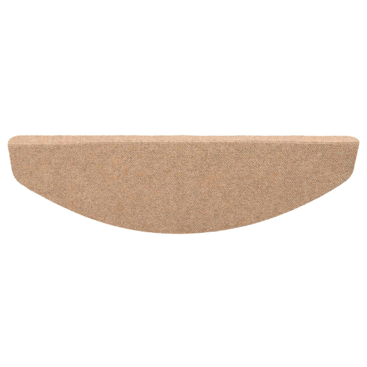 vidaXL Αυτοκόλλητα Ματ Σκαλοπατιών 15 τμχ. 80 x 28 x 3,5 εκ Μπεζ
