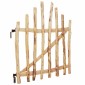 vidaXL Αψιδωτή Πύλη Φράχτη 100 x 120 cm Εμποτισμένο Ξύλο Φουντουκιάς