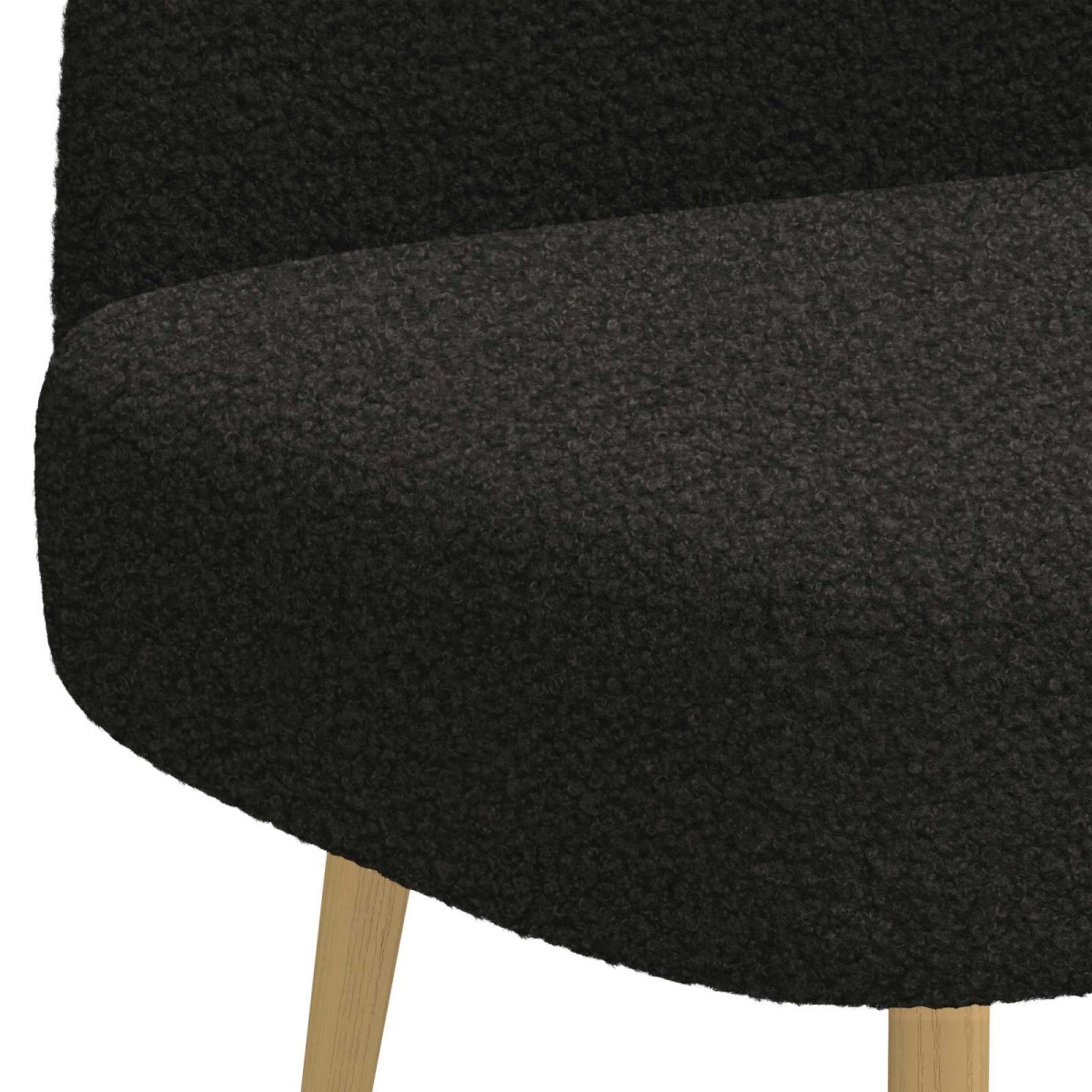 vidaXL Δερμάτινος Πάγκος με Πλάτη Μαύρο 110 x 60 x 76 cm Μπουκλέ