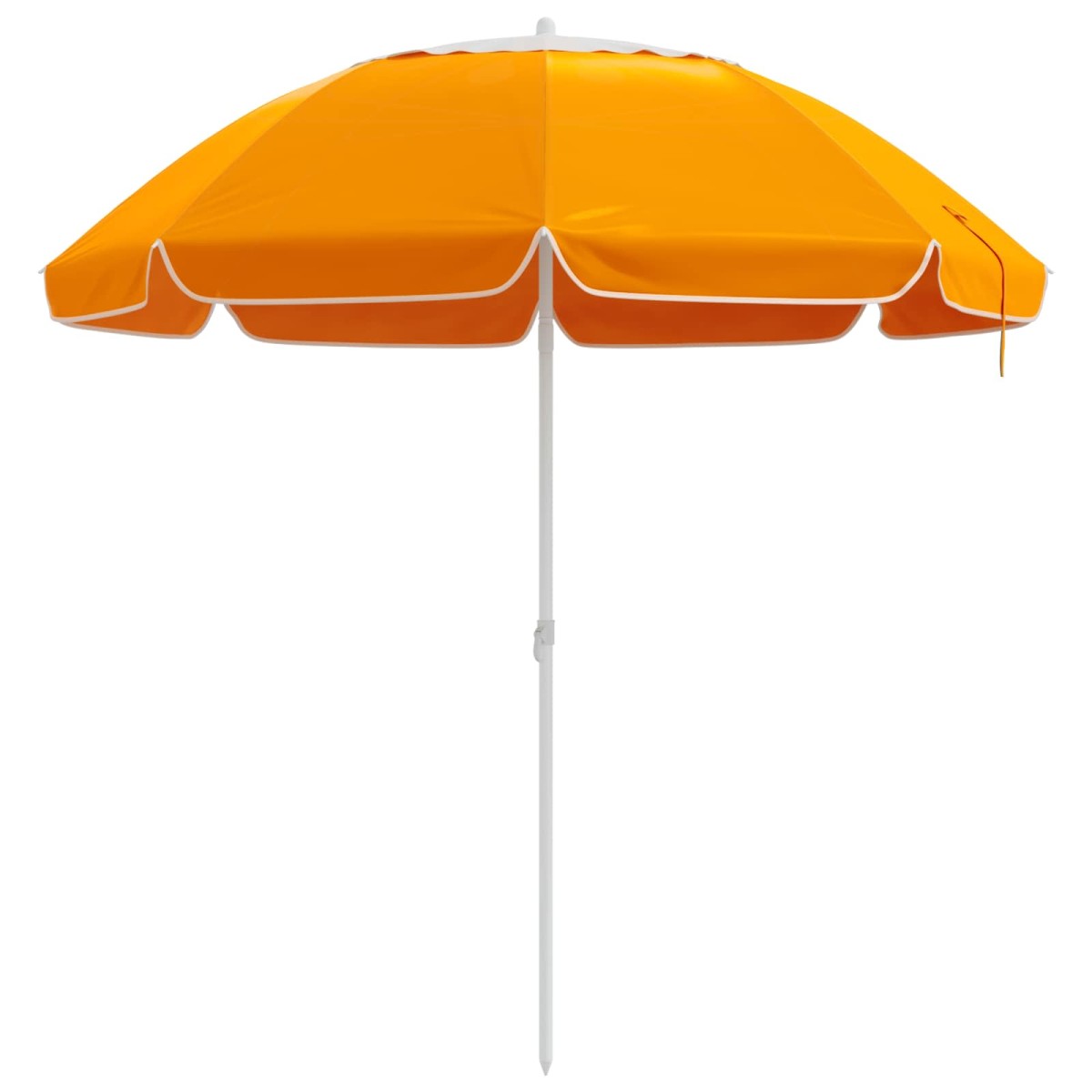 vidaXL Ομπρέλα Κήπου 240 cm 170T πολυεστέρας Πορτοκαλί