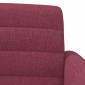 vidaXL Love seat με κουμπιά Κόκκινο 116 x 67 x 80 εκ. Ύφασμα