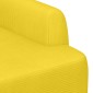 vidaXL Love seat με κουμπιά Απαλό Κίτρινο 116 x 67 x 81 εκ
