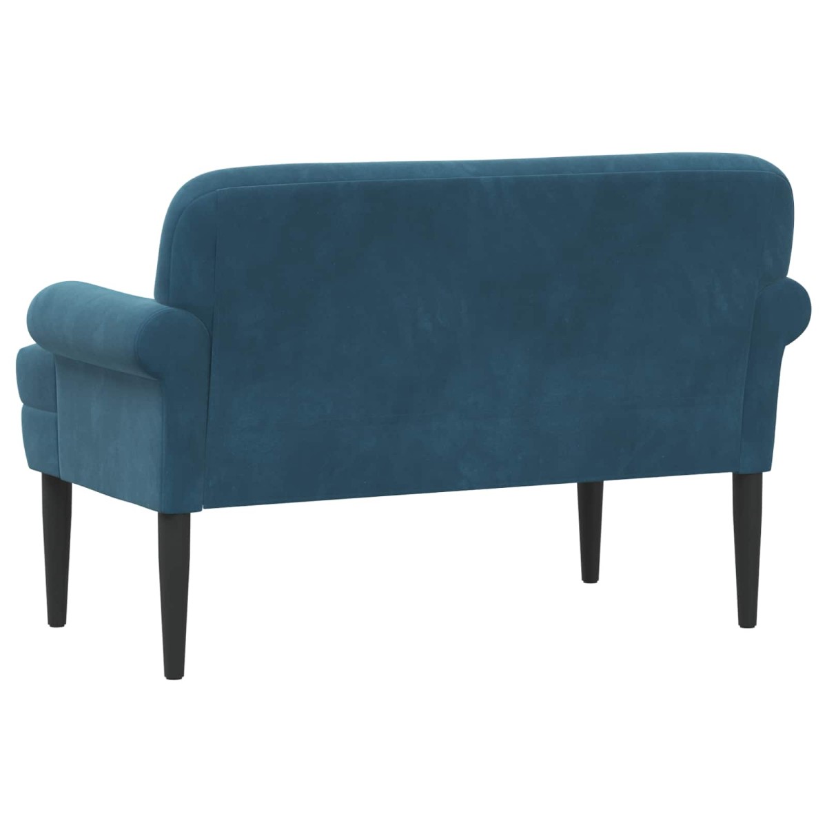 vidaXL Love seat με κουμπιά Μπλε 120 x 66 x 78 εκ. Βελούδο