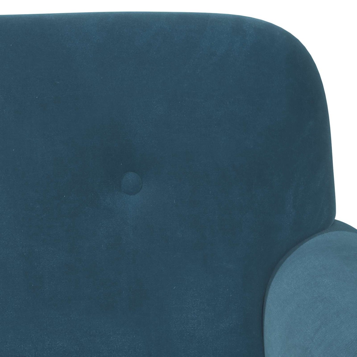 vidaXL Love seat με κουμπιά Μπλε 120 x 66 x 78 εκ. Βελούδο
