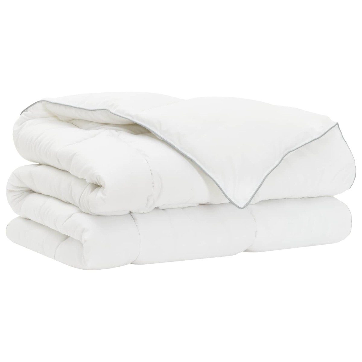 vidaXL Πάπλωμα Λευκό 135 x 200 cm Ίνες μπαμπού