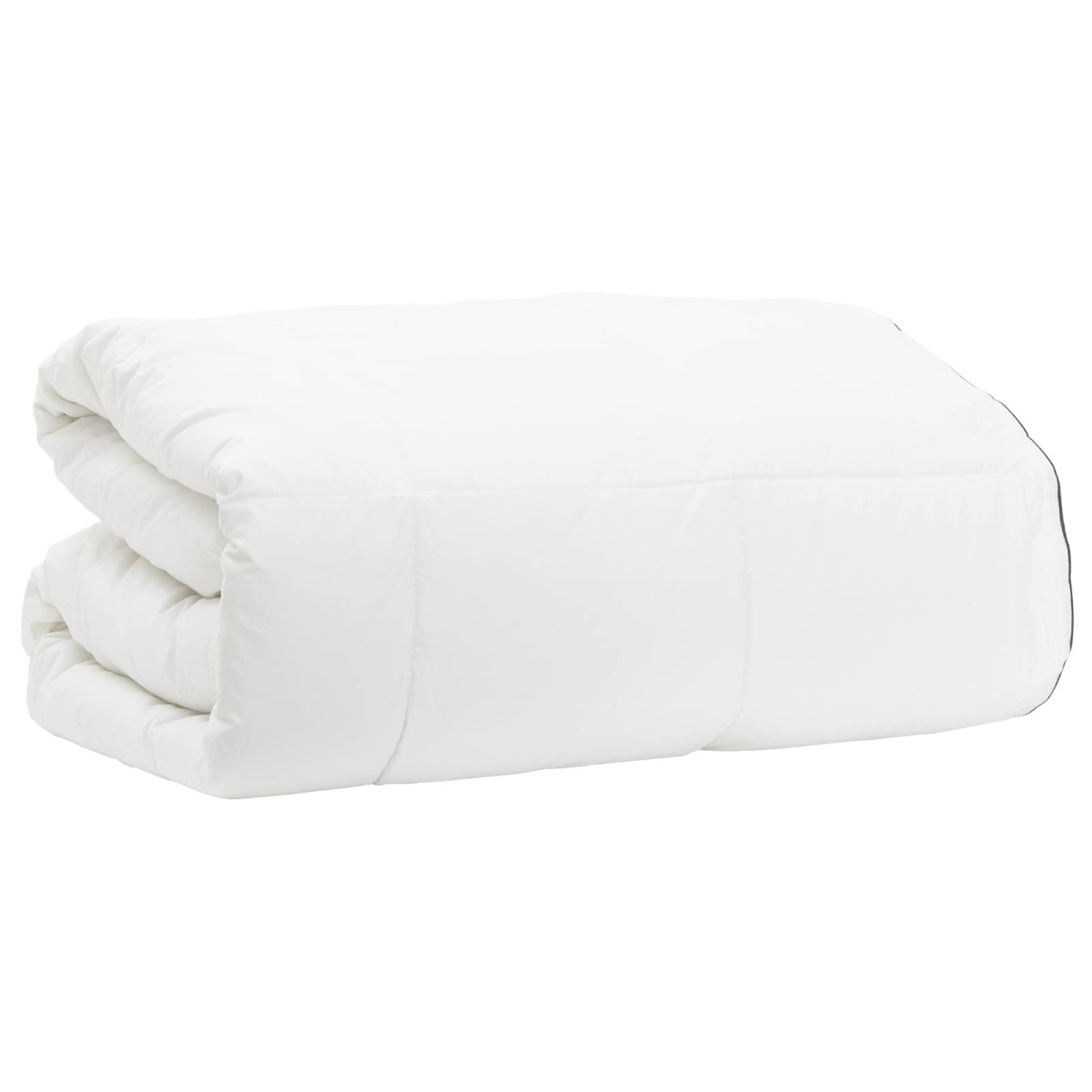 vidaXL Πάπλωμα 155 x 220 cm 100% Βαμβάκι Λευκό