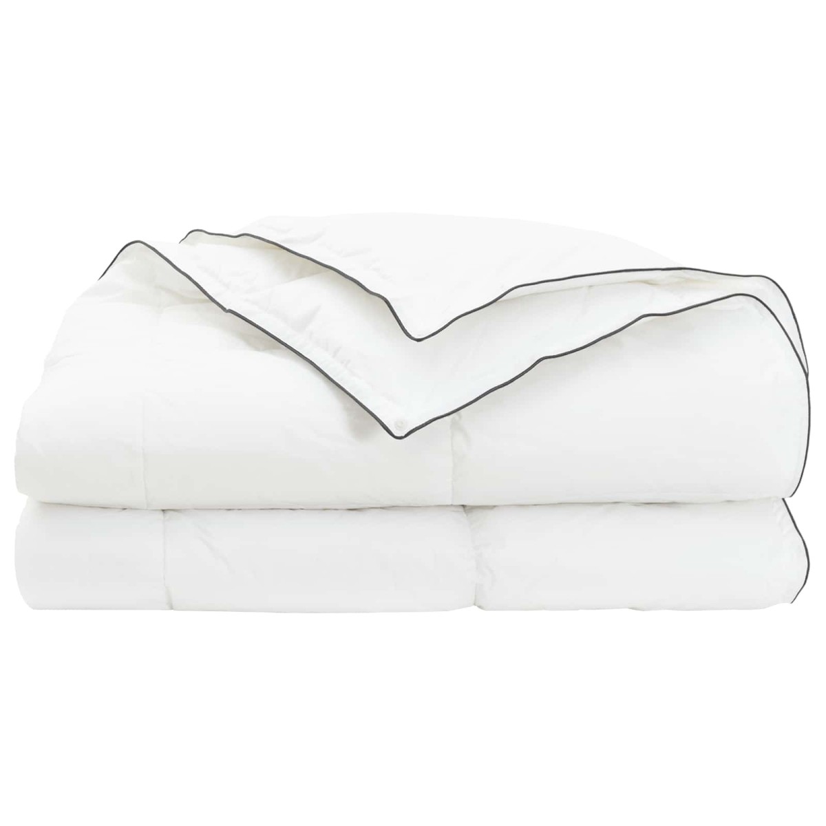 vidaXL Πάπλωμα 200 x 220 cm 100% Βαμβάκι Λευκό