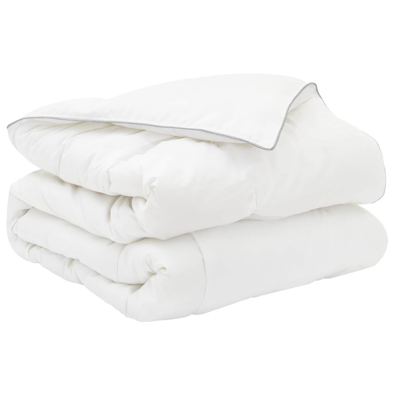 vidaXL Καλοκαιρινό Παπλωματοθήκη 155 x 220 cm Καλοκαίρι 150 gsm Λευκό