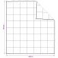 vidaXL Χειμερινό Παπλωματοθήκη Λευκό 240 x 220 cm Μπαμπού