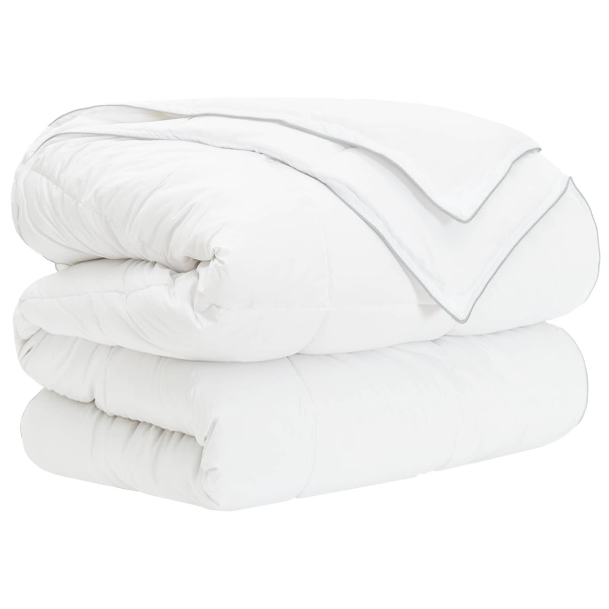 vidaXL Κουβέρτα ολόκληρου του χρόνου Λευκό 155 x 220 cm Ίνες μπαμπού