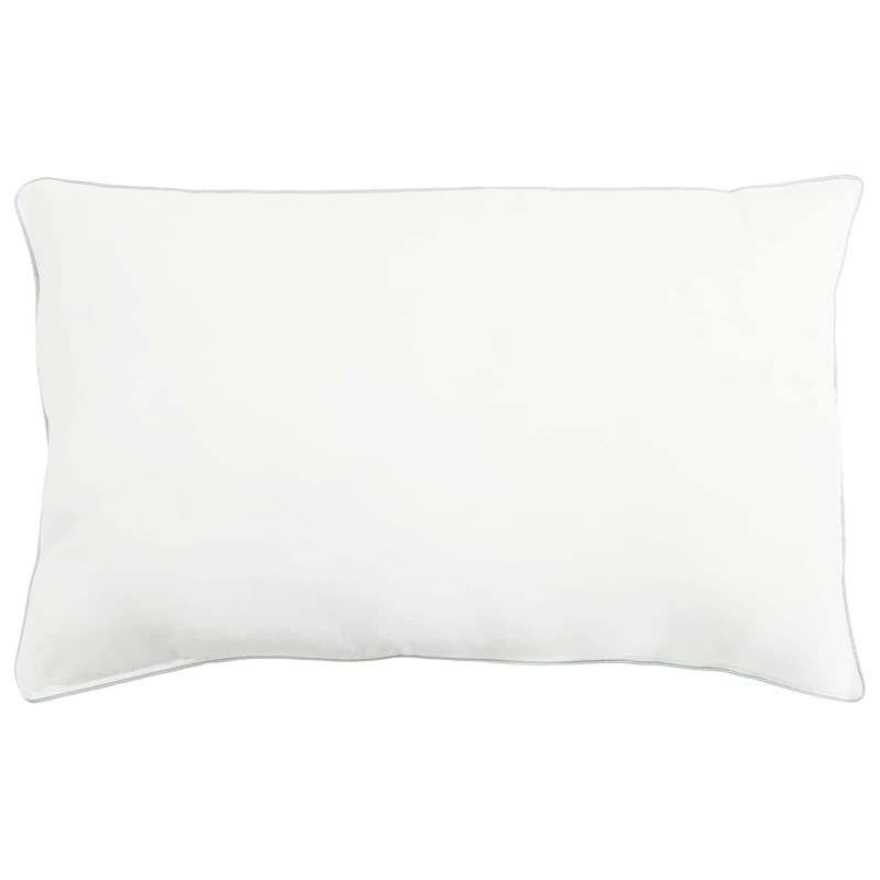 vidaXL Μαξιλάρι Λευκό 60 x 70 cm Ίνες μπαμπού