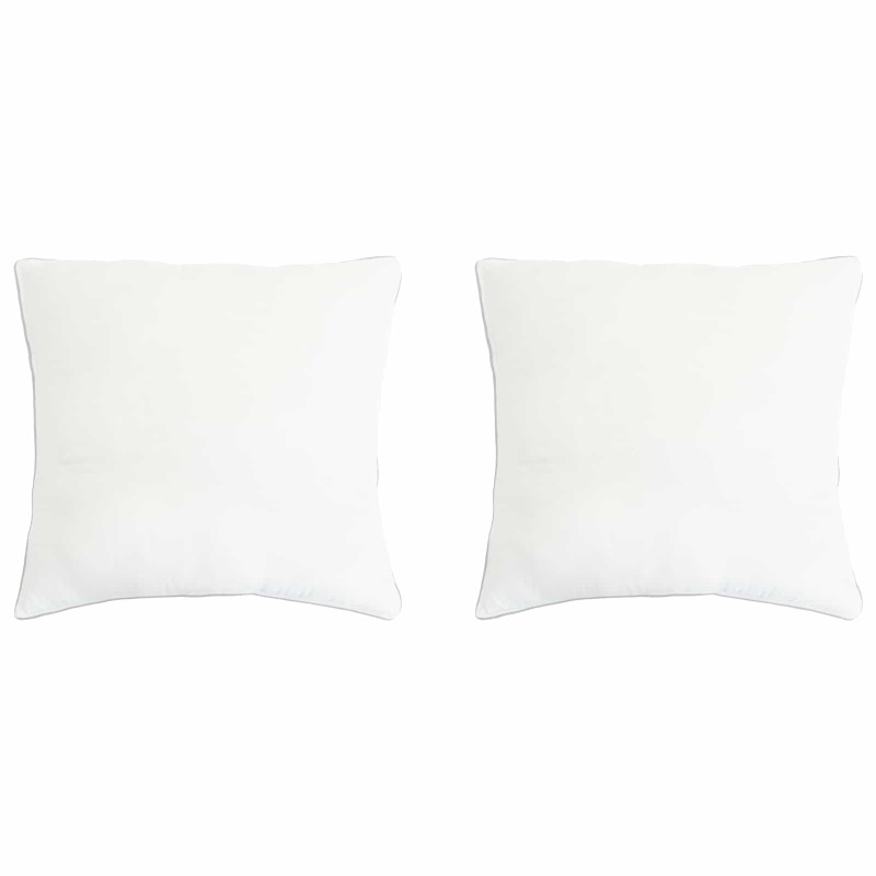 vidaXL Μαξιλάρι 2 τμχ. 40 x 40 cm Ίνες μπαμπού Λευκό