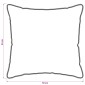 vidaXL Μαξιλάρι 2 τμχ. 50 x 50 cm Ίνες μπαμπού Λευκό