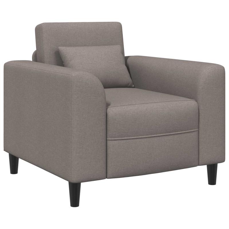 vidaXL Πολυθρόνα Taupe Ύφασμα