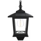 vidaXL Φωτιστικό Τοίχου with LED Bulb 2 τμχ. Μαύρο 19 x 14 x 25 εκ