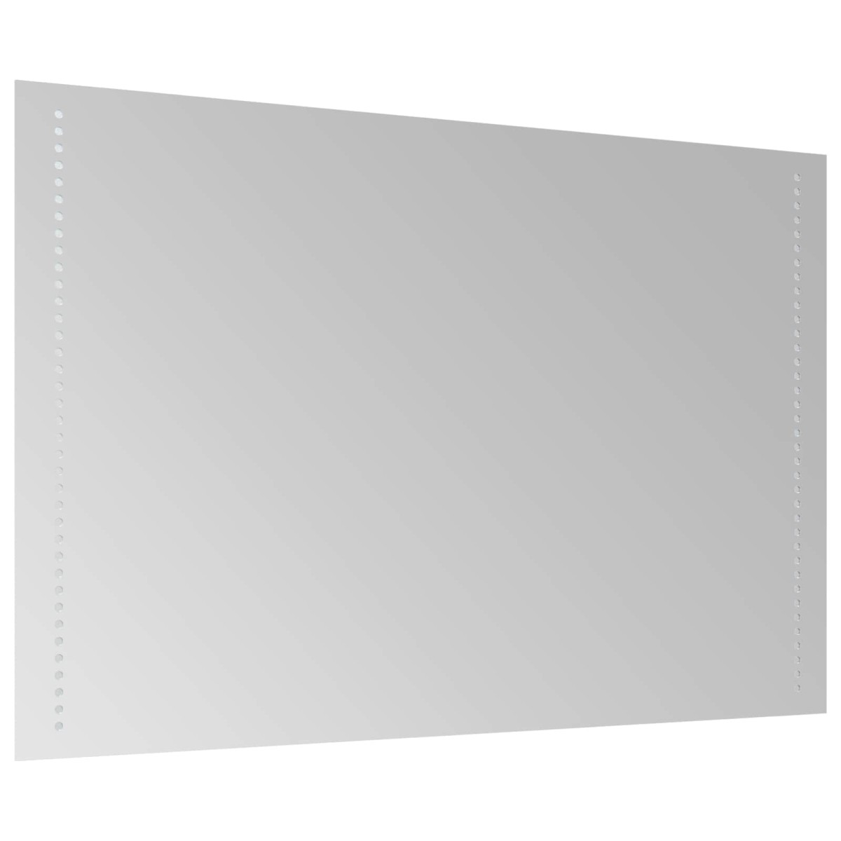 vidaXL Καθρέφτης μπάνιου LED Διαφανές 90 x 60 cm σκληρυμένο γυαλί