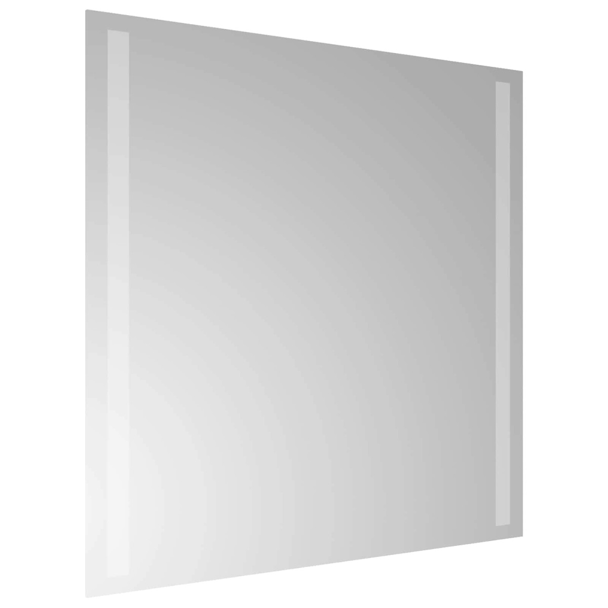 vidaXL Καθρέφτης μπάνιου LED Διαφανές 50 x 50 cm σκληρυμένο γυαλί
