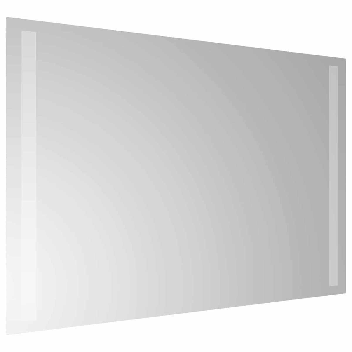 vidaXL Καθρέφτης μπάνιου LED Διαφανές 60 x 40 cm σκληρυμένο γυαλί