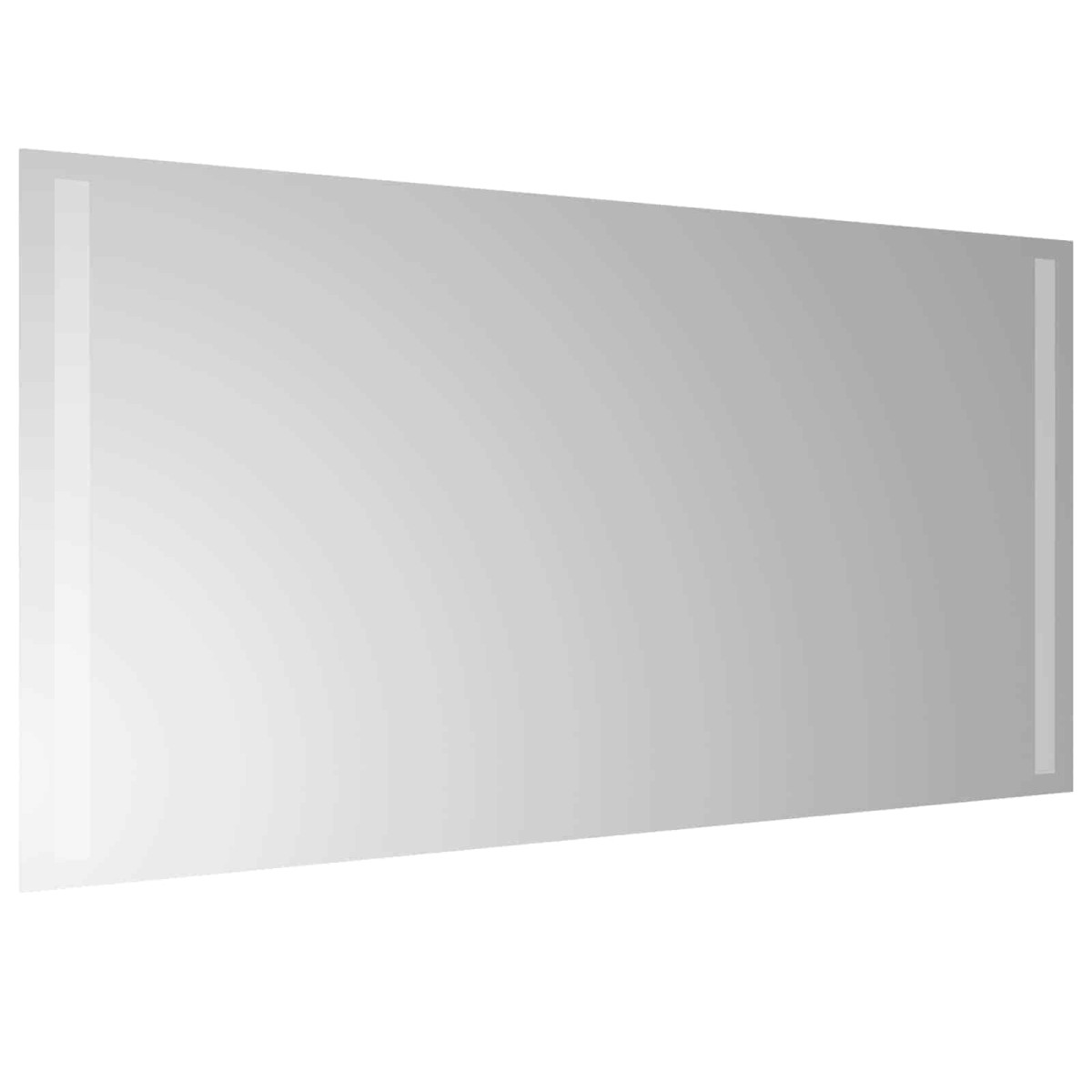 vidaXL Καθρέφτης μπάνιου LED Διαφανές 80 x 40 cm σκληρυμένο γυαλί