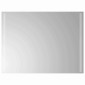 vidaXL Καθρέφτης μπάνιου LED Διαφανές 80 x 60 cm σκληρυμένο γυαλί