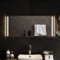 vidaXL Καθρέφτης μπάνιου LED Διαφανές 90 x 40 cm σκληρυμένο γυαλί