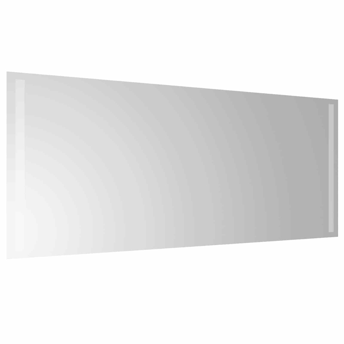vidaXL Καθρέφτης μπάνιου LED Διαφανές 100 x 40 cm σκληρυμένο γυαλί
