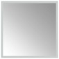 vidaXL Καθρέφτης μπάνιου LED Διαφανές 40 x 40 cm σκληρυμένο γυαλί