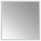 vidaXL Καθρέφτης μπάνιου LED Διαφανές 50 x 50 cm σκληρυμένο γυαλί