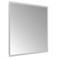 vidaXL Καθρέφτης μπάνιου LED Διαφανές 50 x 50 cm σκληρυμένο γυαλί