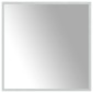 vidaXL Καθρέφτης μπάνιου LED Διαφανές 60 x 60 cm σκληρυμένο γυαλί