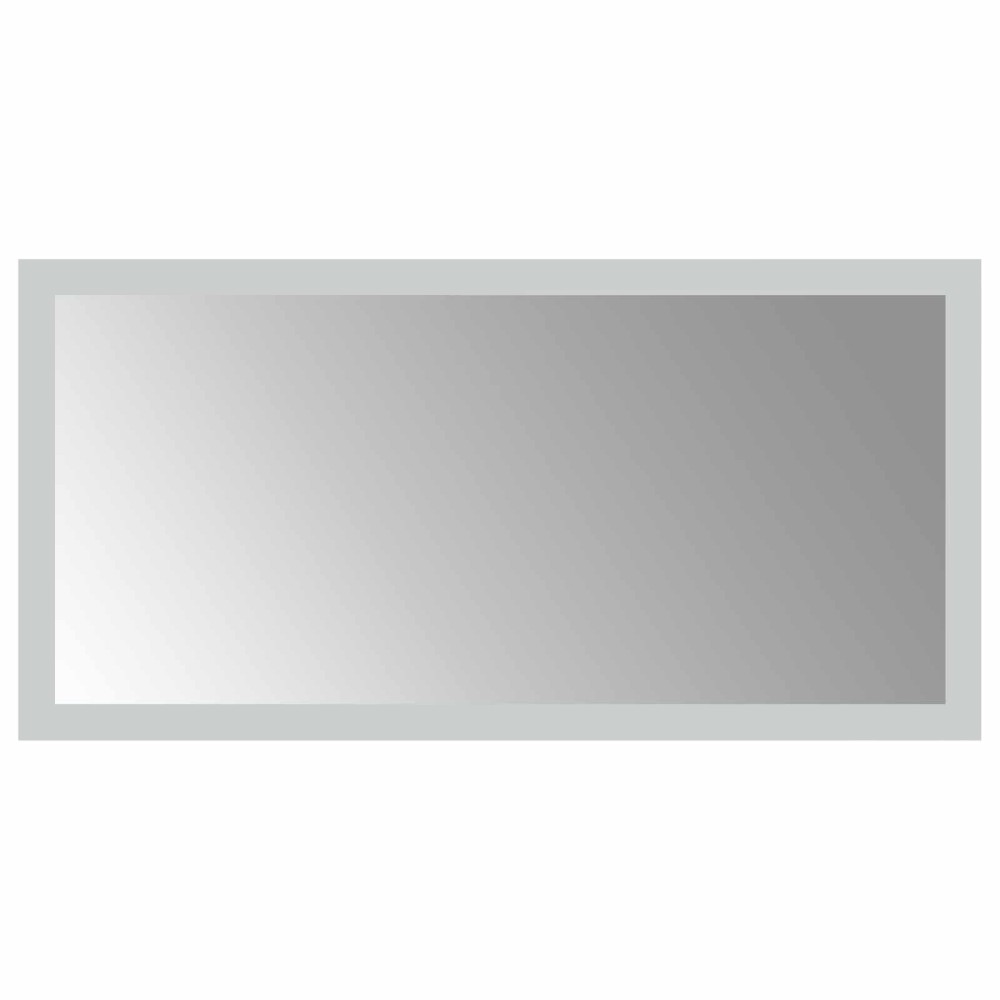 vidaXL Καθρέφτης μπάνιου LED Διαφανές 40 x 20 cm σκληρυμένο γυαλί