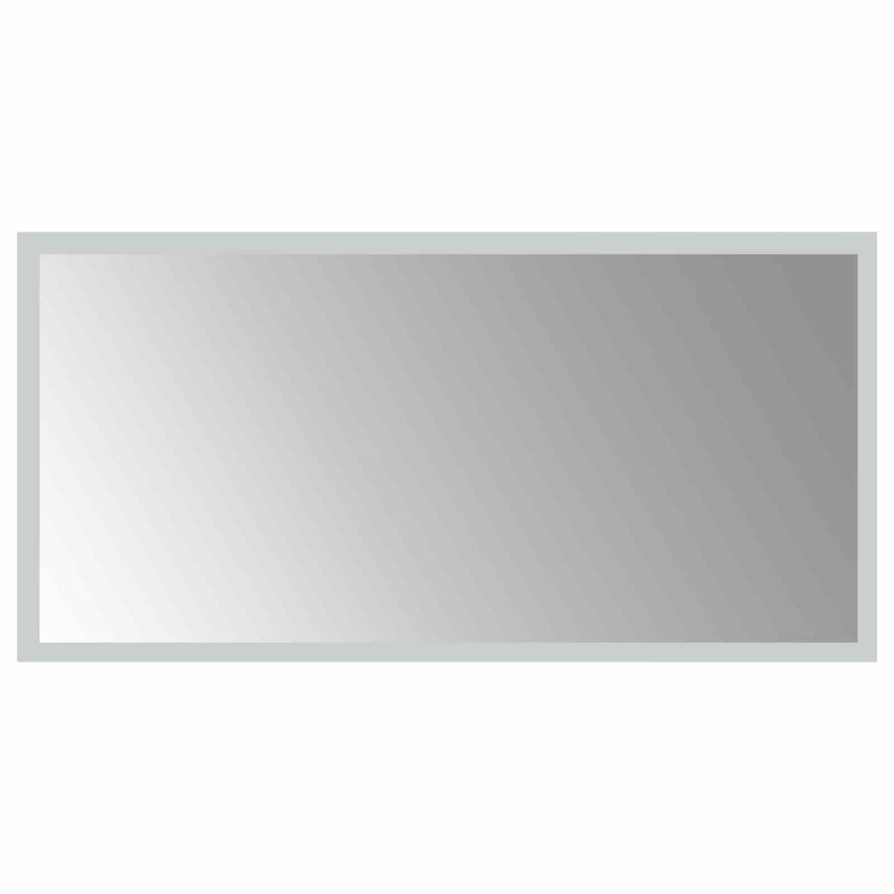 vidaXL Καθρέφτης μπάνιου LED Διαφανές 60 x 30 cm σκληρυμένο γυαλί