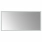 vidaXL Καθρέφτης μπάνιου LED Διαφανές 60 x 30 cm σκληρυμένο γυαλί