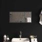vidaXL Καθρέφτης μπάνιου LED Διαφανές 60 x 30 cm σκληρυμένο γυαλί
