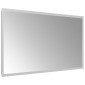 vidaXL Καθρέφτης μπάνιου LED Διαφανές 70 x 40 cm σκληρυμένο γυαλί