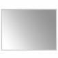 vidaXL Καθρέφτης μπάνιου LED Διαφανές 80 x 60 cm σκληρυμένο γυαλί