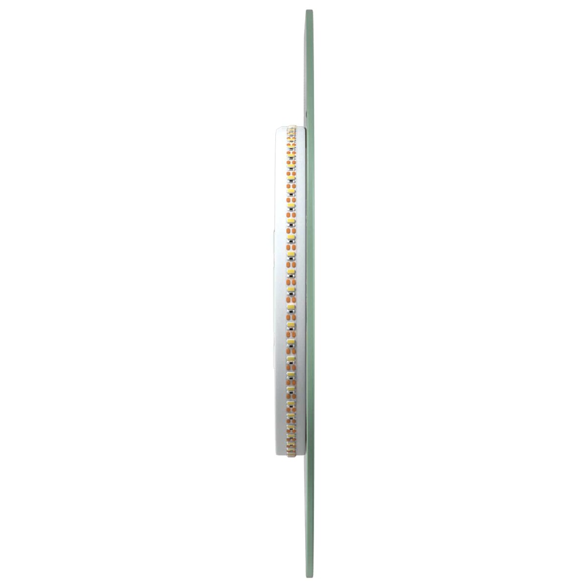 vidaXL Καθρέφτης μπάνιου LED Διαφανές 70 x 30 cm σκληρυμένο γυαλί